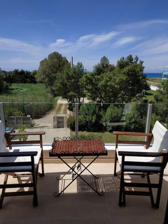 Beachfront Villa Galazio Лефкада Экстерьер фото