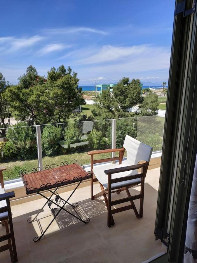 Beachfront Villa Galazio Лефкада Экстерьер фото